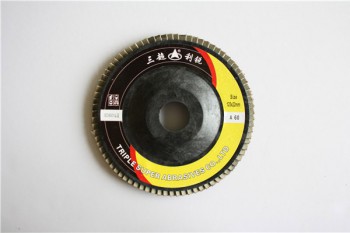 棕剛玉，125塑蓋百葉片反面